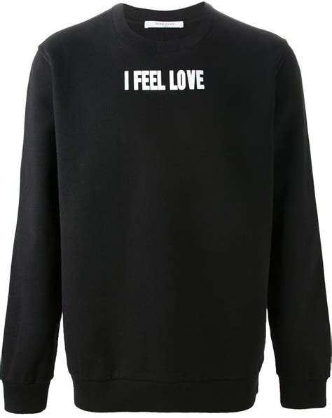 i feel love givenchy sweatshirt|Mehr.